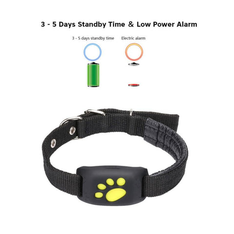 Newtall Waterproof Mini Pet GPS Collar with Real Time Dog, Cats Tracking