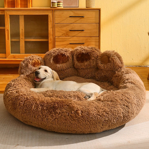 Large Round Pet Sleeping Cushion