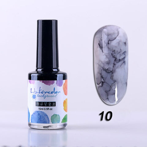 Blooming Marble Watercolour Nail Ink  - Most searched for products on google