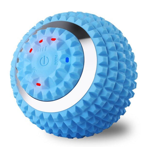Electric Massage Ball, Vibrating Massage Ball, Fascia Ball for Self Massage for Muscle and Plantar, USB Rechargeable, Pain Relief, Muscle Tension