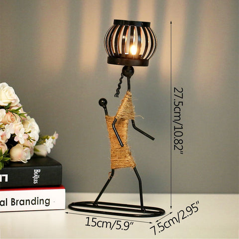 Nordic Metal Candlestick | Decoration Pieces For Living Room