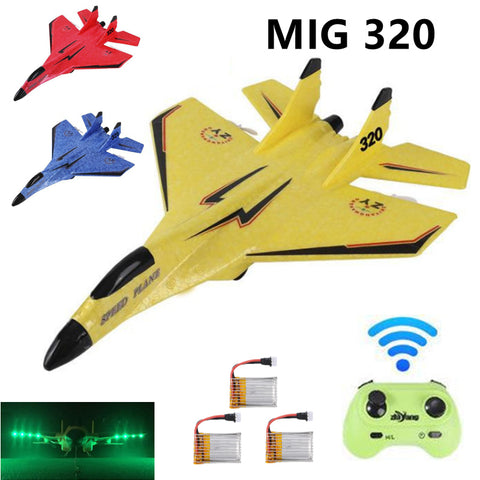 2.4G Glider RC Drone MIG 320 Fixed Wing Airplane