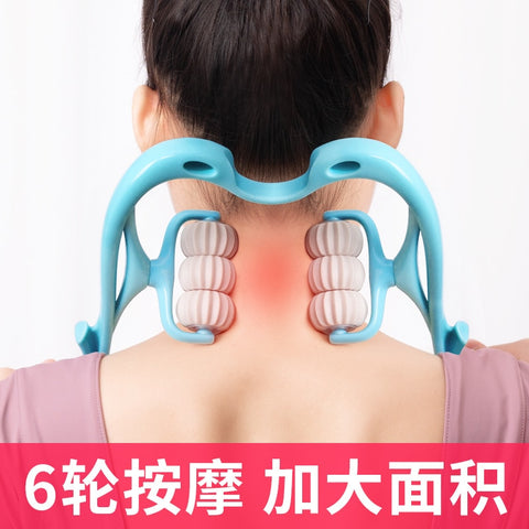 6 WHEEL NECK MASSAGER | 2023 | BEST PRICE GUARANTEE AT BUY FROM SKY