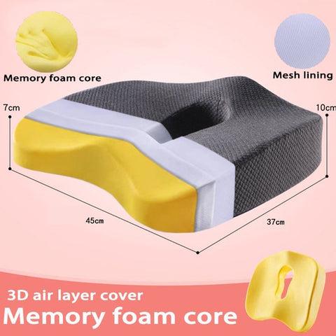 Orthopaedic Memory Foam Seat Cushion Set buyfromsky.com