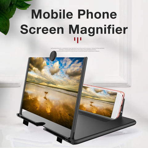 16 Inch 3D Mobile Phone Screen Video Movie Game Amplifier Phone Magnifying Glass Holder Folding Holder Radiation Protection HOT | buyfromsky.com