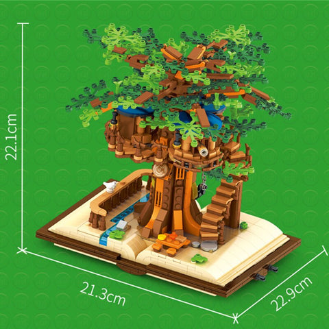 Jungle Tree House Bricks Toys
